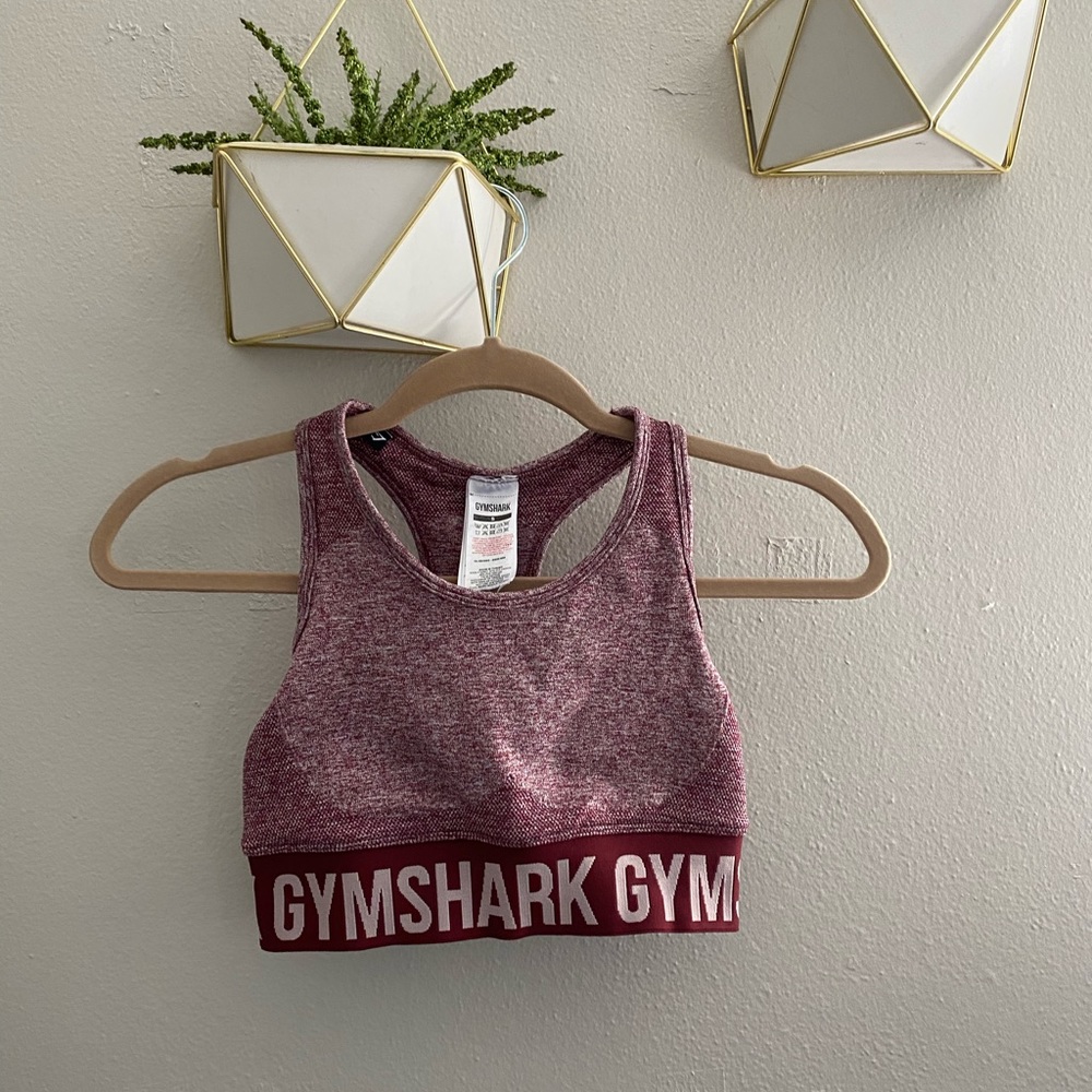 Gymshark Maroon Flex Sports Bra